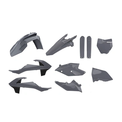 Polisport Mx Kit Ktm Sx/Sx-F 16-18 - Nardo Grey - Includes Fork Guards