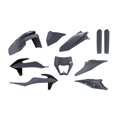 Polisport Enduro Kit Ktm Exc/Exc-F 20-23 - Nardo Grey (Incl Headlight Surround)
