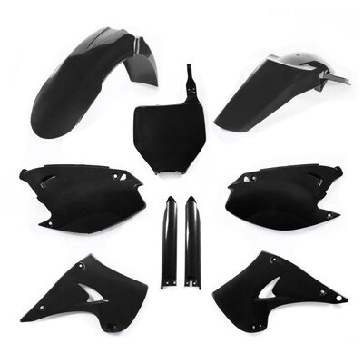 ACERBIS PLASTIC KIT FULL KAWASAKI KX 125 250 03 BLACK