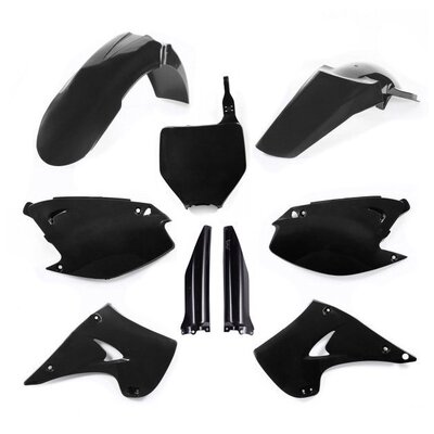 ACERBIS PLASTIC KIT FULL KAWASAKI KX 125 250 04-08 BLACK
