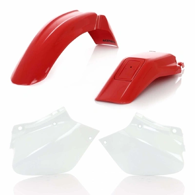 Acerbis Plastic Kit Honda Xr 250 400 96-05 - Red