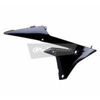 Polisport Radiator Scoops - Yamaha - YZF/WR250/450 - Black