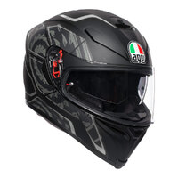 AGV K5S Tornado Helmet - Matte Black/Silver