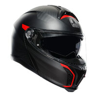 AGV TourModular Frequency Helmet - Gunmetal/Red