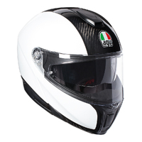 AGV SportModular Carbon Helmet - Carbon/White