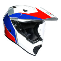 AGV AX9 Atlante Helmet - White/Blue/Red