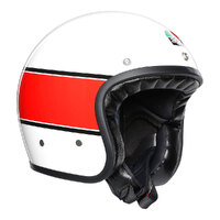 AGV X70 Mino 73 Helmet - White/Red/Blue