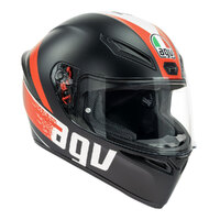AGV K1 Grip Helmet - Matte Black/Red