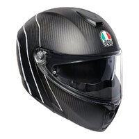 AGV Sportmodular Refractive Helmet - Carbon/Silver