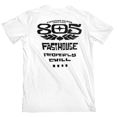 Fasthouse 805 Gravel SS Tee - White