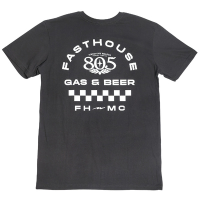 Fasthouse 805 Parallel SS Tee - Black
