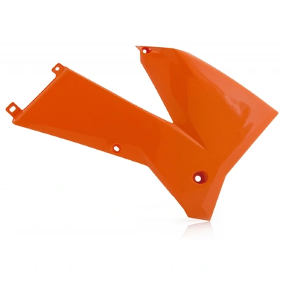 Acerbis Radiator Shrouds Ktm Sx Sxf 05-06 Exc Excf 05-07 Orange