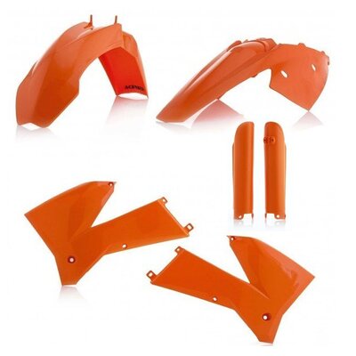 ACERBIS PLASTIC KIT FULL KTM SX SXF 05-06 ORANGE