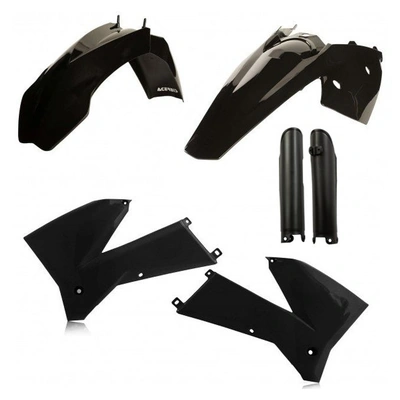 Acerbis Plastic Kit Full Ktm Exc Excf 05-07 Black