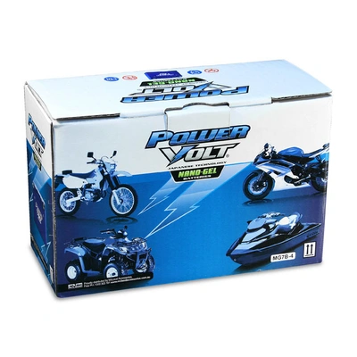 Power Volt 12V Nano-Gel Battery - MG14B-4 (YT14B-BS) MF