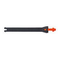 TCX Sp: Toothed Band Alu Pull Xl 19.0Cm Black/Orange Fluoro (Tbandaxl/Neof) - Black/Fluro Orange