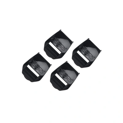 TCX SP Buckle Receivers for Comp Evo/Evo 2 (2Pass.Nero) - 4 Pack - Black