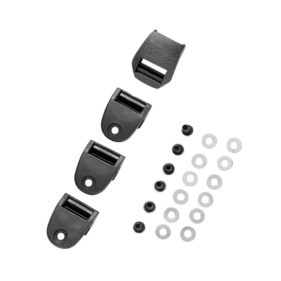 TCX SP Polyurethane Buckle Receivers for Terrain 2 (2Path.Nero) - Black