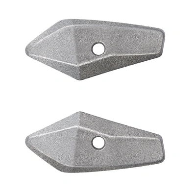 TCX SP Magnesium Lateral Heel Sliders - Titanium