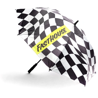 Fasthouse Trip Umbrella - Black/White