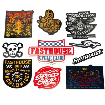 Fasthouse Spring 25 Decal - 10 Pack