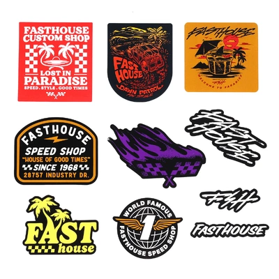Fasthouse Summer 25 Decal - 10 Pack