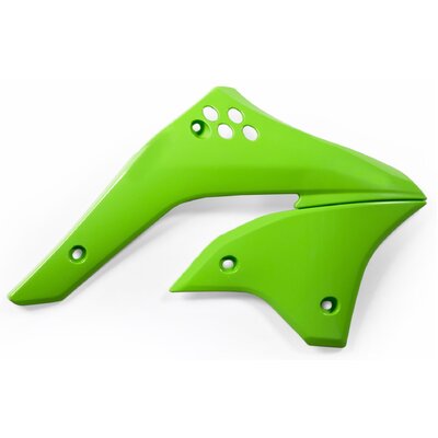 Acerbis Radiator Shrouds - KAWASAKI KXF 450 06-08 - Green