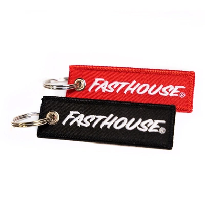Fasthouse Logo Key Chain - Black