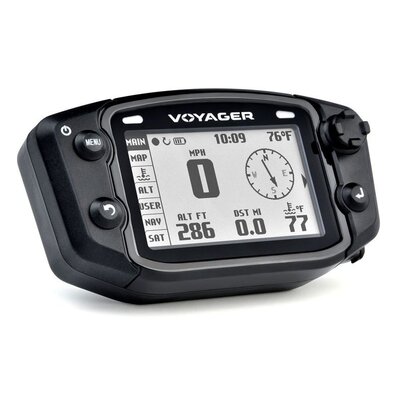 TRAIL TECH VOYAGER DIGITAL GPS SPEEDO GAUGE INVERTED FORK 19mm WATER