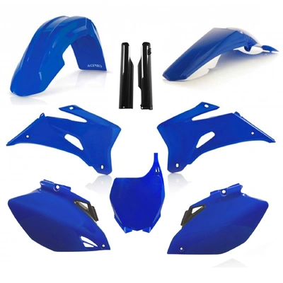 Acerbis Plastic Kit Full Yamaha Yzf 250 450 06-07 Blue