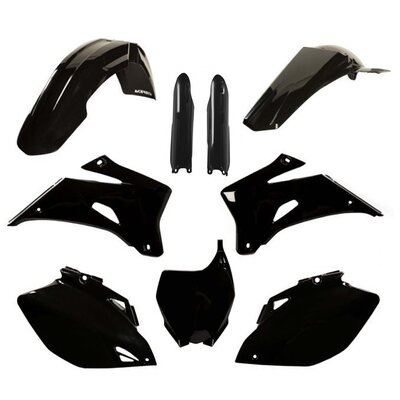 ACERBIS PLASTIC KIT FULL YAMAHA YZF 250 450 08-09 BLACK
