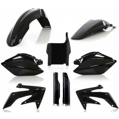 ACERBIS PLASTIC KIT FULL HONDA CRF 250 06-07 BLACK