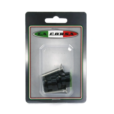 La Corsa Rear Stand Pick Up Knobs - Black - 8mm