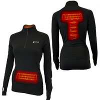 Venture Heat Womens Nomad Heated Baselayer Shirt - Black