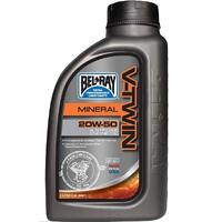 Bel-Ray V-Twin Mineral Motor Oil 20W-50 1 Litre - 1L