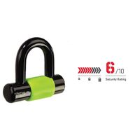 KRYPTONITE KRYPTOLOK DISC LOCK - BLK-HI VIS (3C)