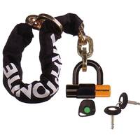 KRYPTONITE NEW YORK 1275 CINCH RING CHAIN 12mm x 75cm W/ EV SERIES 4 DISC LOCK (9US)