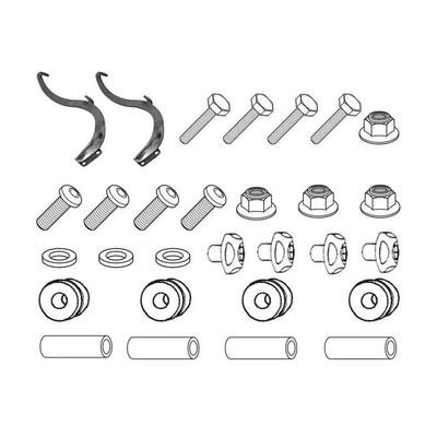 Givi Specific Windscreen Fitting Kit - Honda SH300L 07-10