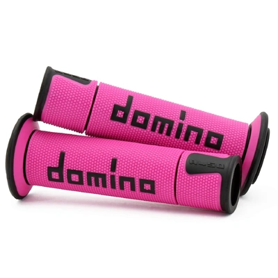 DOMINO GRIPS ROAD A450 PINK BLACK