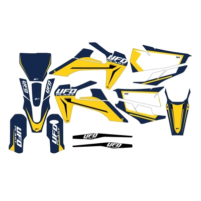 UFO Husqvarna Stokes Decals Kit - TC 125/250/FC 250/350/450 19-22 - Blue