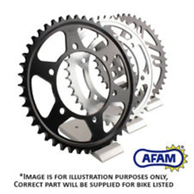 AFAM 520 Pr-1 Honda SC Rear Aluminium Sprocket - Black - 52T