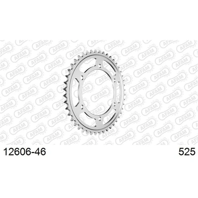 AFAM S46 525 Rear Sprocket - Yamaha FZ8 - 46T