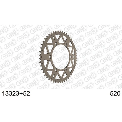 AFAM 520 All Yz/Wr/F 99- SC Rear Aluminium Sprocket - 52T