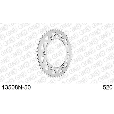 AFAM 520 All Yz/Wr 80-98 - SC Rear Aluminium Sprocket - 50T