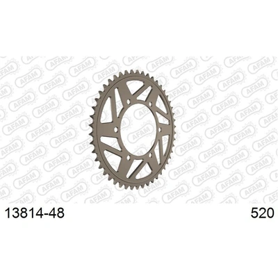 AFAM A48 Rear Sprocket - Yamaha YZF-R1/R-6 520 Conversion - 48T