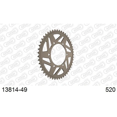 AFAM A49 Rear Sprocket - Yamaha YZF-R1/R6 520 Conversion - 49T