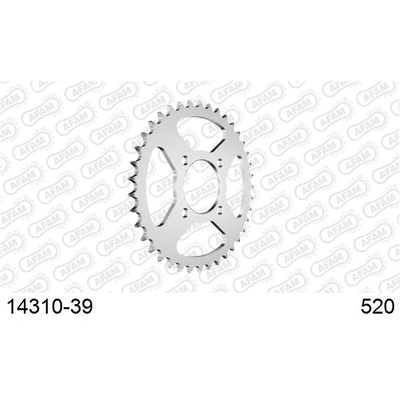 AFAM S39 520 Rear Sprocket - Suzuki LTZ400/Kawasaki KXF400 - 39T