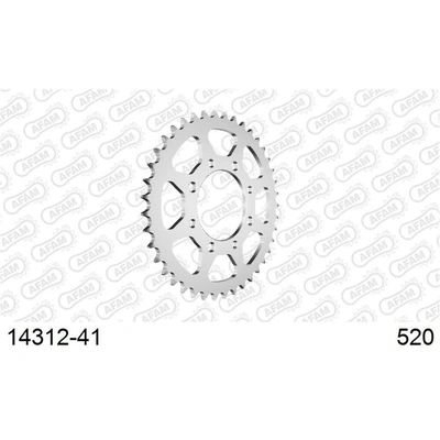 AFAM S41 520 Rear Sprocket - Suzuki GZ/GN/TU250 - 41T