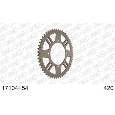 AFAM 420 Kaw Kx80-85 86- Rear Aluminium Sprocket - 54T
