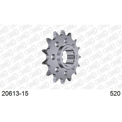 AFAM 15T Front Sprocket - Honda CBR600 99- 520 Conversion - 15T